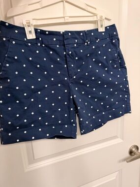 Gef - Navy Blue Polka Dot Shorts